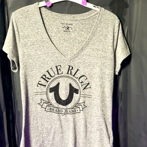 True religion V neck T-shirt